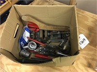 Box of misc tools