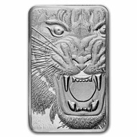 10 Oz Silver Bar Mmtc - Pamp Royal Bengal Tiger