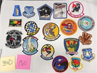 340 - VINTAGE MILITARY PATCHES (C60)