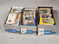 (3) Shoe Boxes of Vintage Baseball Cards