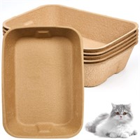 5 Pack Small Disposable Litter Kitten Box Disposab