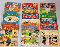 (9) 1950s/60s Archie Related Comics