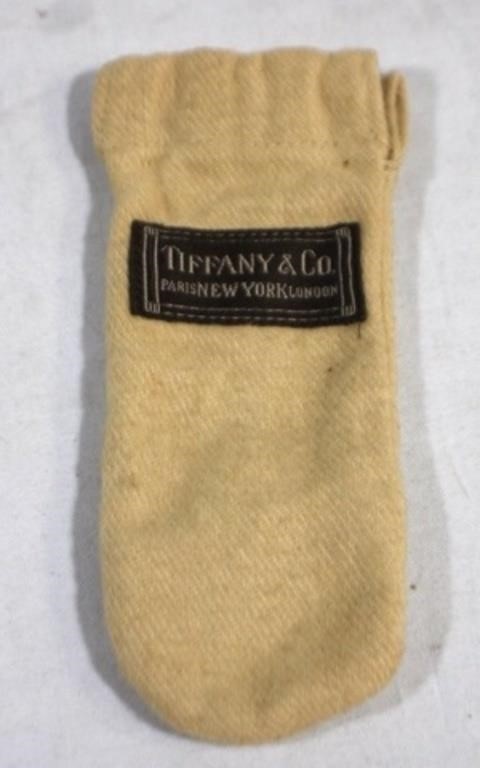 Vintage Tiffany & Co. Felt Bag - 5" x 2"
