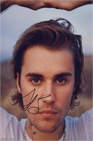 Autograph COA Justin Bieber Photo