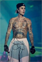 Autograph COA Justin Bieber Photo