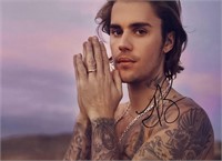 Autograph COA Justin Bieber Photo