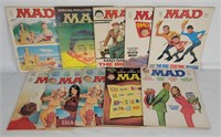 10 Mad Magazines #146-197 Incomplete