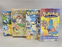 *Lot of 4 Sealed VHS 2004 Pokemon Movies