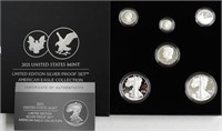 2021 LTD EDITION SILVER PROOF SET W BOX PAPERS