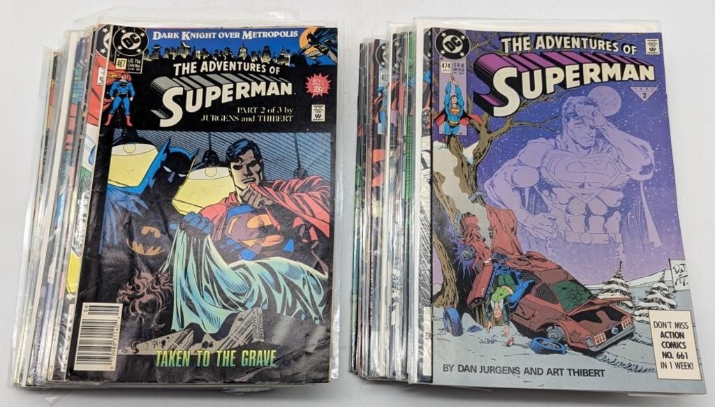 (J) 43 DC Superman comics