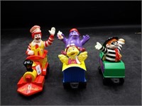 ERTL 3 Piece McDonald's Express Die Cast Train