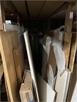 Variety lot, flakeboard, particleboard,