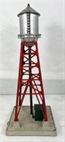 Lionel 193 Industrial Water Tower, red, 14.5"