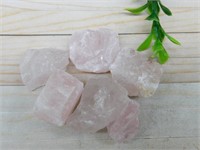 ROSE QUARTZ ROCK STONE LAPIDARY SPECIMEN