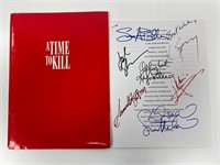 Autograph COA A Time to Kill Production booklet