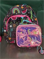 Girls Backpack & Lunchbag Set