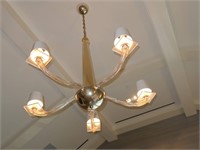 Master Bedroom Chandelier by Angelo Donghia
