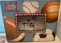 Awesome All Star Sports Picture Frame NEW