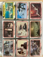 LOT OF VINTAGE ASSORTED TV AND MOVIE TRADING CARDS