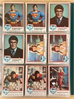 BINDER OF 1978 SUPERMAN TRADING CARDS