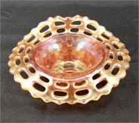 Marigold Carnival Open Lace Bowl