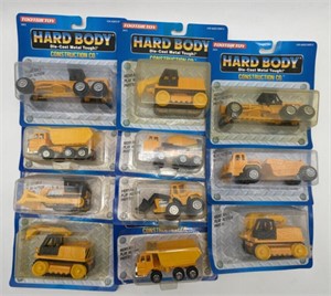 (J) 11 Hard Body construction toys