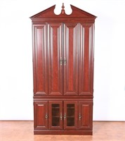 Federal Style Cherry Entertainment Cabinet