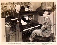 Judy Garland and Fred Astaire signed Easter Parade
