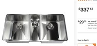 Ariel Premium Modern Handmade Stainless Steel Sink