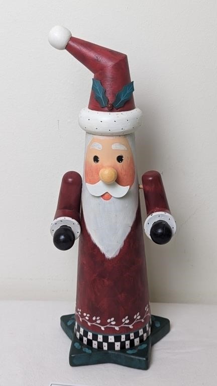 WOODEN SANTA