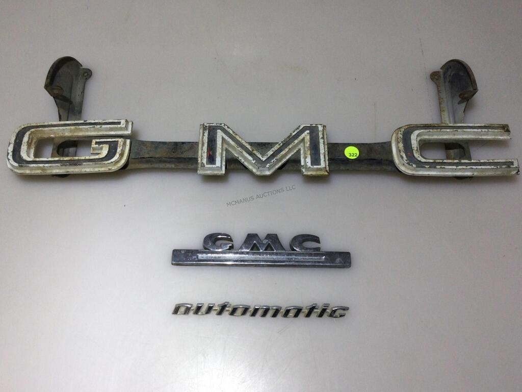 Vtg GMC Truck Emblems