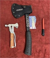 NEW EstWing Axe and Leathermans Axe Tool