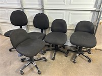 Rolling Office Chairs Qty 5