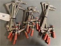 (15) Assorted Clamps