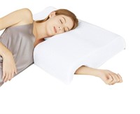 Memory foam pillow for under arm placement
