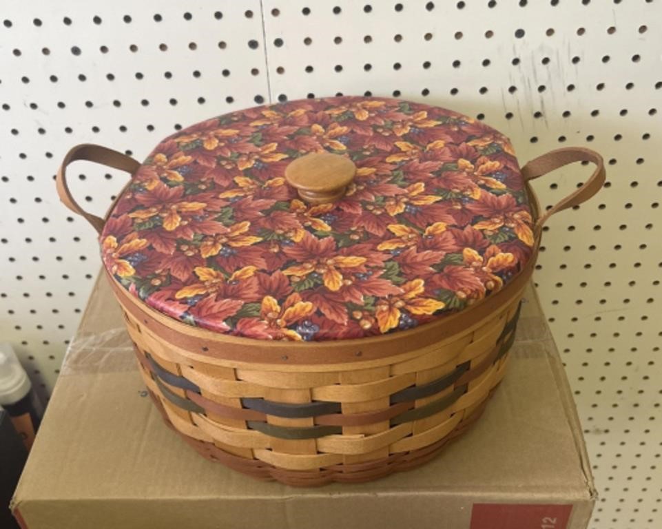 Longaberger 1995 Darning Basket