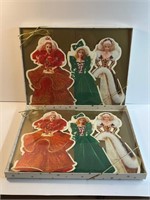 Barbie Doll DieCut Christmas Cards