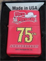 Red Ryder 75th Anniversary Zippo Lighter Sealed