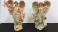 2 Seraphim Classics Angel Figurines K16C
