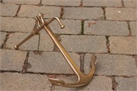 Solid Brass Ship's Anchor