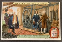 JAMES WATT (Inventor): Rare LIEBIG Card (1908)