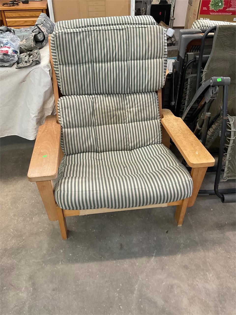 2 Wooden Porch Chairs