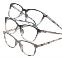 3-Pk +1.50 Innovative Eyewear Fashion Readers,