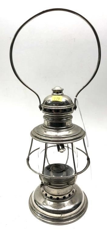 C.T Ham Mfg. Co. No. 3 lantern with clear glass