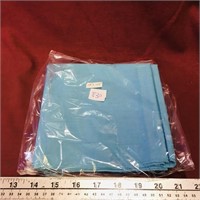 Blue Linen Tablecloth (13" x 104") (Vintage)