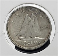 Canada 1946 10c Silver