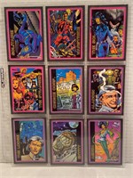 9 X 1993 Skybox Ultraverse Cards