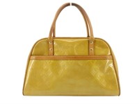 Louis Vuitton Yellow Verni Handbag