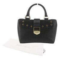 Jimmy Choo Black Studded Handbag
