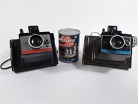2 Polaroid Colorpack II et Colorpack 80
